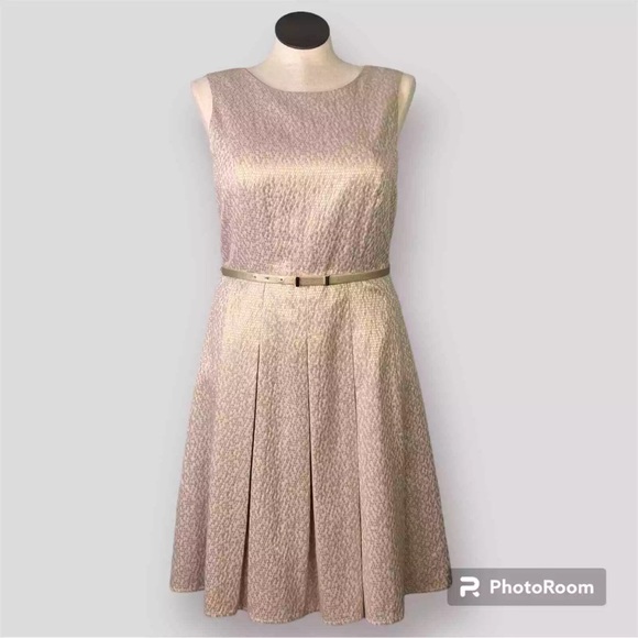 Tommy Hilfiger Gold Dress Size 18 NWT - Picture 1 of 5